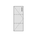 Halbhochschrank ASINO 30,0-50,0 x 70,0-135,0 x