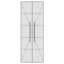 Hochschrank ASINO 60,0-80,0 x 140,0-180,0 x