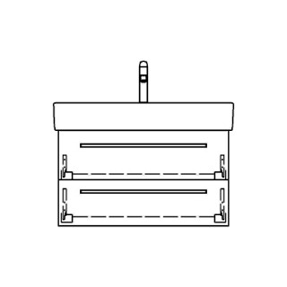 Unterbau VAL RANA 70,0 x 40,0 x 39,0 cm