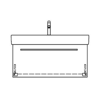 Unterbau VAL RANA 90,0 x 40,0 x 39,0 cm