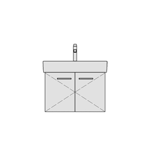 Unterbau VAL TORO 60,0 x 44,0 x 40,0 cm