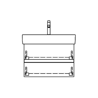 Unterbau VAL GATTO 60,0 x 40,0 x 39,0 cm