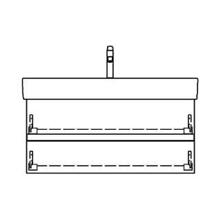 Unterbau VAL GATTO 90,0 x 40,0 x 39,0 cm