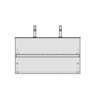 Unterbau FINION TORO 99,0 x 55,0 x 49,5 cm