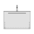 Unterbau FINION RANA 79,0 x 52,0 x 49,5 cm