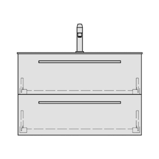 Unterbau FINION RANA 79,0 x 52,0 x 49,5 cm