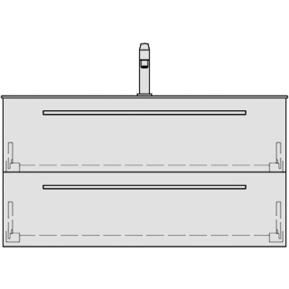 Unterbau FINION RANA 99,0 x 52,0 x 49,5 cm