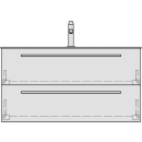 Unterbau FINION RANA 99,0 x 52,0 x 49,5 cm