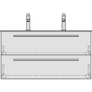 Unterbau FINION RANA 99,0 x 52,0 x 49,5 cm