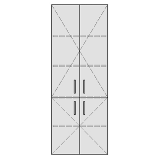 Hochschrank RANA 60,0-80,0 x 140,0-180,0 x