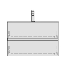 Unterbau FINION GATTO 79,0 x 52,0 x 49,5 cm