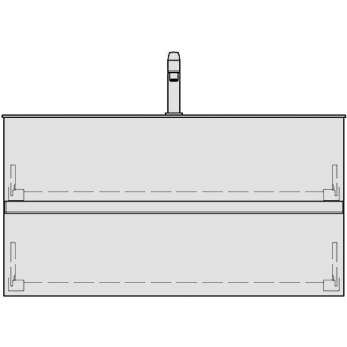 Unterbau FINION GATTO 99,0 x 52,0 x 49,5 cm