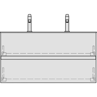Unterbau FINION GATTO 99,0 x 52,0 x 49,5 cm