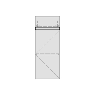 Halbhochschrank GATTO 30,0-50,0 x 70,0-135,0 x