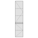 Hochschrank GATTO 35,0 x 170,0 x 35,0 cm