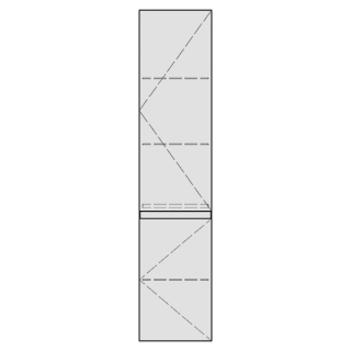 Hochschrank GATTO 35,0 x 170,0 x 35,0 cm
