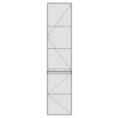 Hochschrank GATTO 35,0 x 170,0 x 35,0 cm