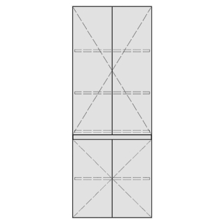 Hochschrank GATTO 60,0-80,0 x 140,0-180,0 x