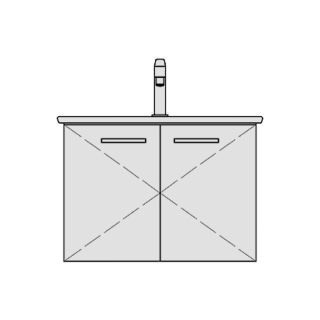Unterbau VENTICELLO TORO 61,0 x 48,0 x 48,5 cm