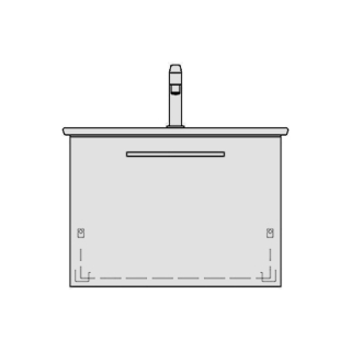 Unterbau VENTICELLO TORO 61,0 x 48,0 x 48,5 cm