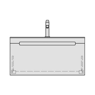 Unterbau LORO 80,0 x 40,0 x 55,0 cm