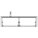 Unterbau LIMARA 130,0 x 34,0 x 55,0 cm