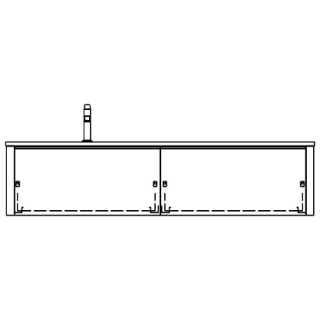 Unterbau LIMARA 150,0 x 34,0 x 55,0 cm