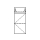 Halbhochschrank RICCIO 35,0 x 70,0-120,0 x 35,0 cm