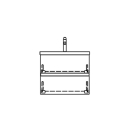 Unterbau SILENIO GATTO 59,0 x 48,0 x 45,5 cm
