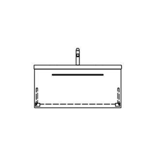 Unterbau SILENIO RANA 89,0 x 40,0 x 45,5 cm