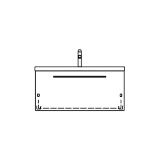 Unterbau SILENIO TORO 89,0 x 44,0 x 45,5 cm