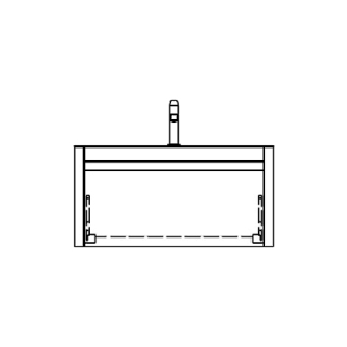 Unterbau MERLO 80,0 x 40,0 x 55,0 cm