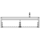 Unterbau MERLO 150,0 x 40,0 x 55,0 cm