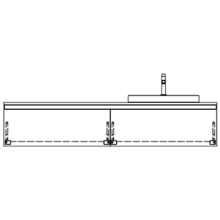 Unterbau VOLARE GATTO AB 180,0 x 35,0 x 51,0 cm