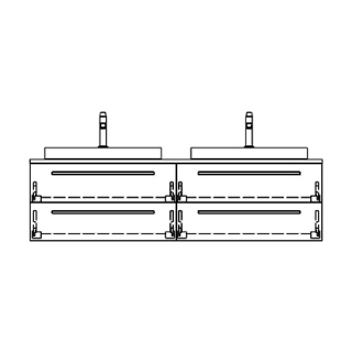 Unterbau VOLARE RANA AB 150,0 x 40,0 x 51,0 cm