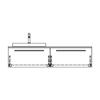 Unterbau VOLARE RANA AB 150,0 x 35,0 x 51,0 cm