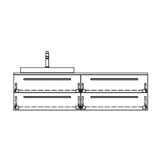 Unterbau VOLARE RANA AB 150,0 x 40,0 x 51,0 cm