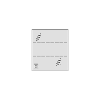 Spiegelschrank MURANO AP 60,4 x 68,3 x 14,8 cm