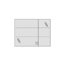 Spiegelschrank MURANO AP 90,4 x 68,3 x 14,8 cm