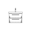 Spiegelschrank MURANO AP 100,4 x 68,3 x 14,8 cm