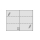 Spiegelschrank MURANO UP 90,4 x 68,3 x 14,8 cm
