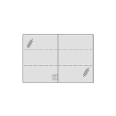 Spiegelschrank MURANO UP 100,4 x 68,3 x 14,8 cm