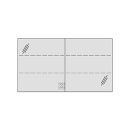 Spiegelschrank MURANO UP 120,4 x 68,3 x 14,8 cm