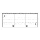 Spiegelschrank RHINO LED AP 180,6 x 72,0 x 15,0 cm