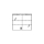 Spiegelschrank RHINO LED UP 90,6 x 72,0 x 15,0 cm