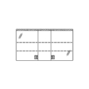 Spiegelschrank RHINO LED UP 130,6 x 72,0 x 15,0 cm