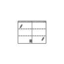 Spiegelschrank MURANO LED UP 90,4 x 72,0 x 14,8 cm