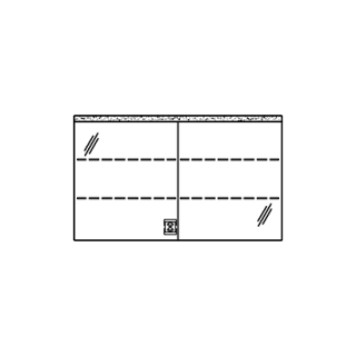 Spiegelschrank MURANO LED UP 120,4 x 72,0 x 14,8 cm