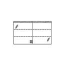 Spiegelschrank MURANO LED UP 120,4 x 72,0 x 14,8 cm