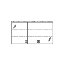 Spiegelschrank MURANO LED UP 130,4 x 72,0 x 14,8 cm